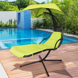 캐노피 스윙체어/야외용/캠핑/이동식침대/캐노피 침대