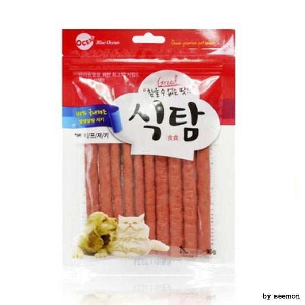 애완 간식 소고기져키 90g 반려동물 애견 국내산