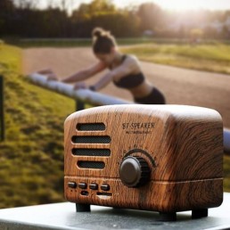 엔틱 FM라디오 사운드바이감성LUNA 루나 블루투스스피커