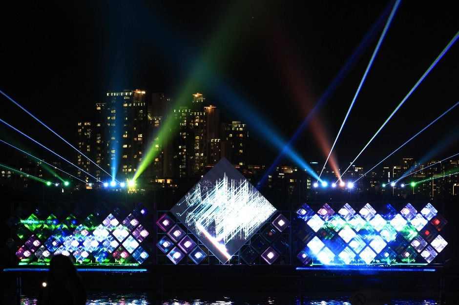 서울라이트 한강 빛섬축제