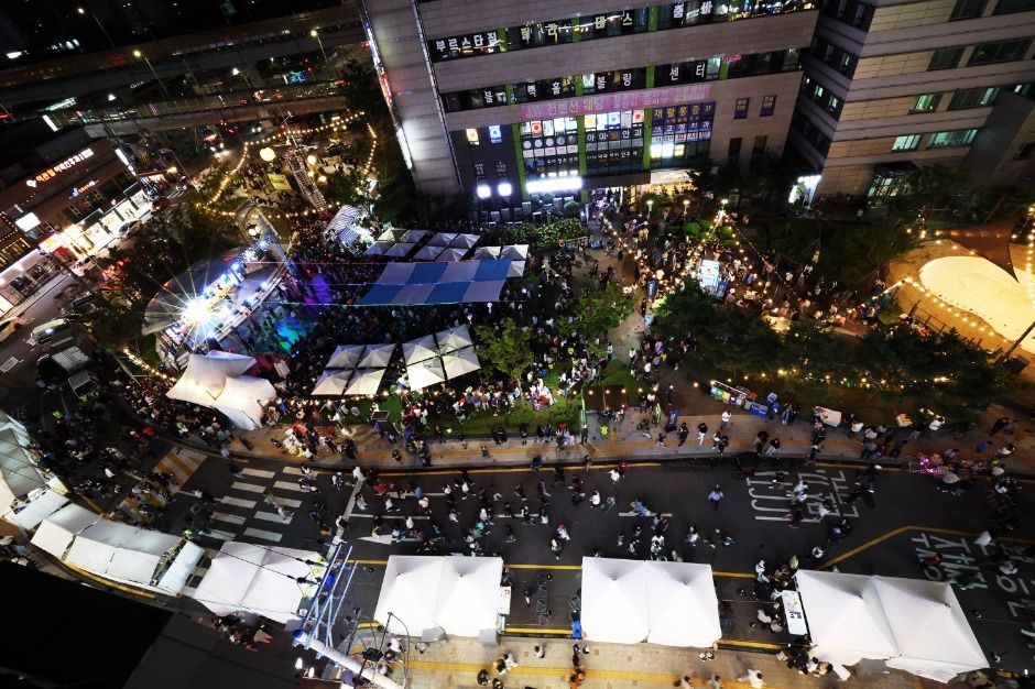 석계역 달빛야시장